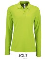 Dames Polo Sols Long-Sleeve Perfect Appel Groen